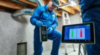 radon testing and mitigation