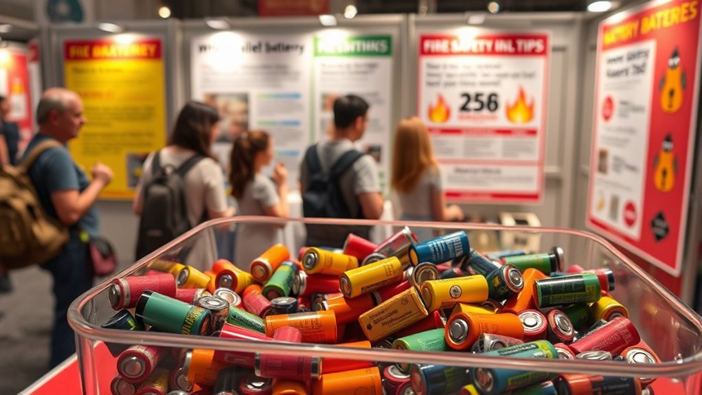 recycle batteries safely responsibly