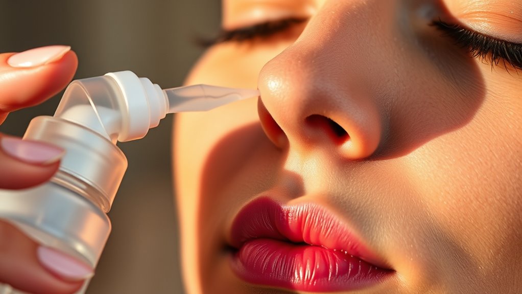 relieve congestion with nasal irrigation