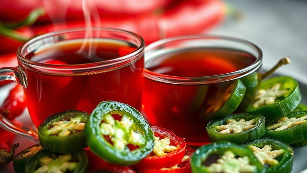spicy foods cause redness