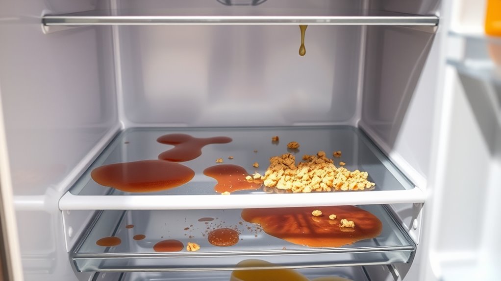 spills cause mold odors