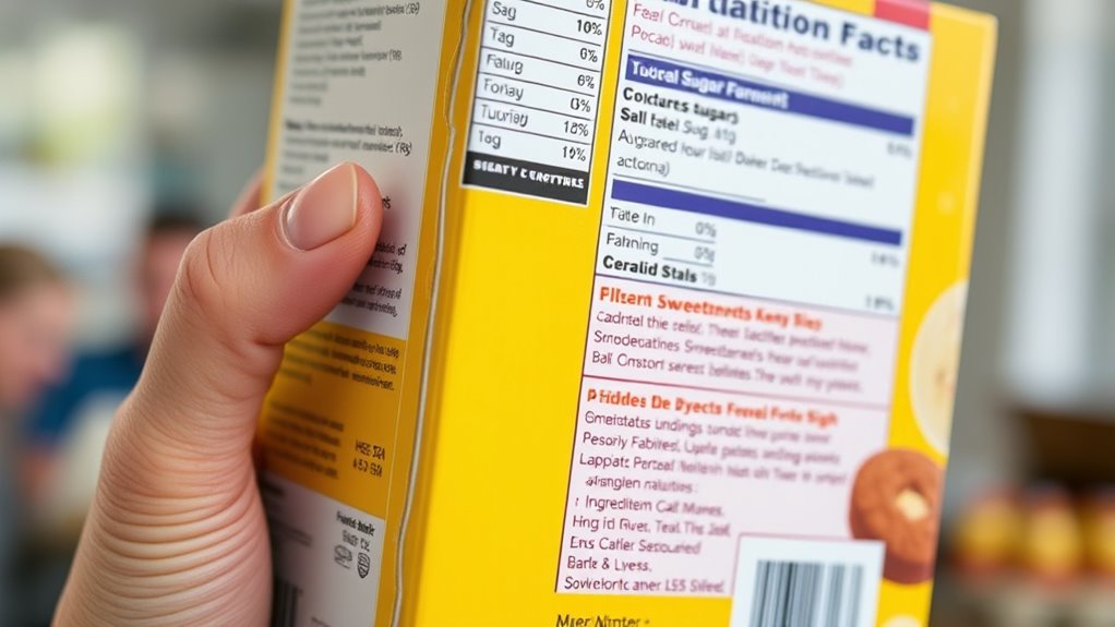 spot hidden sugar content