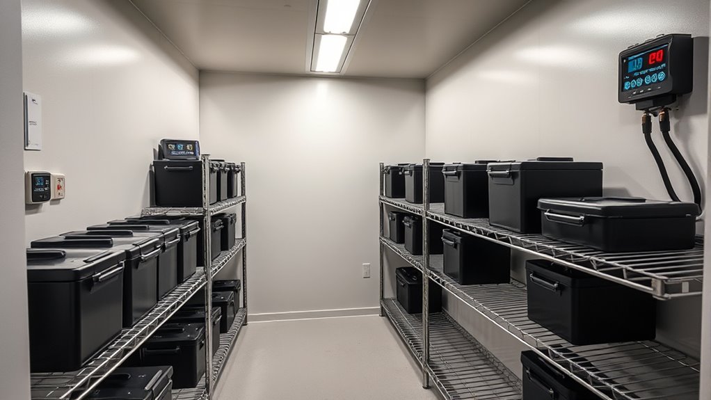 stable dry ventilated storage