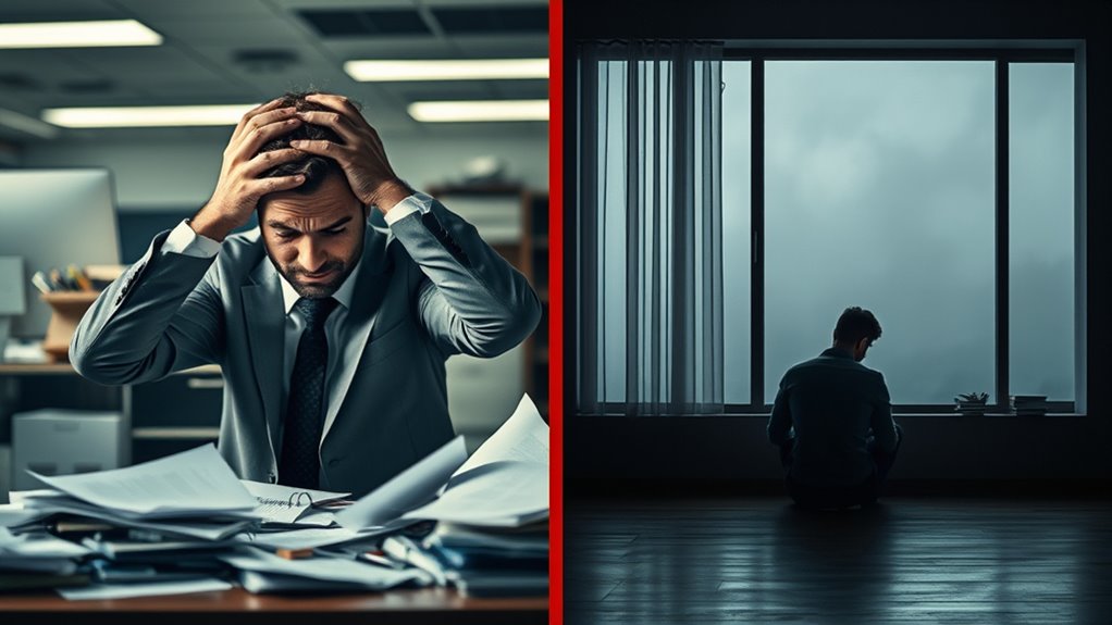 stress is temporary anxiety persists