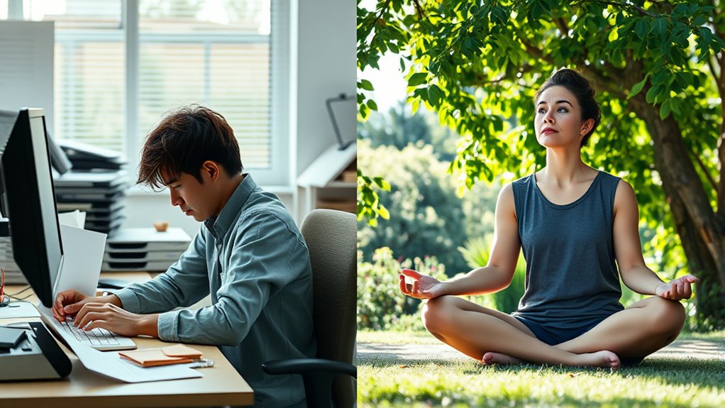 stress management techniques and routines