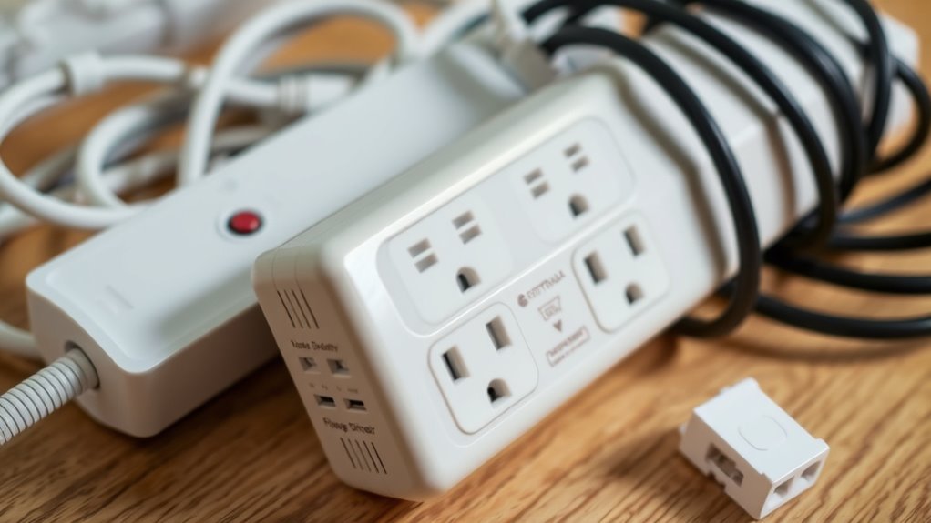 surge protectors versus power strips