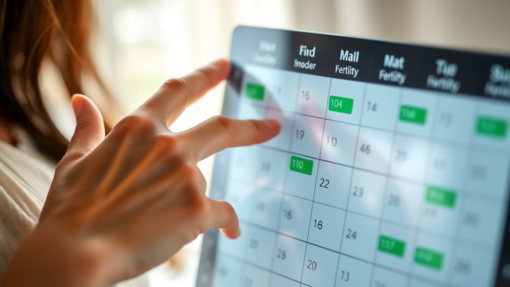 track cycle to predict fertility