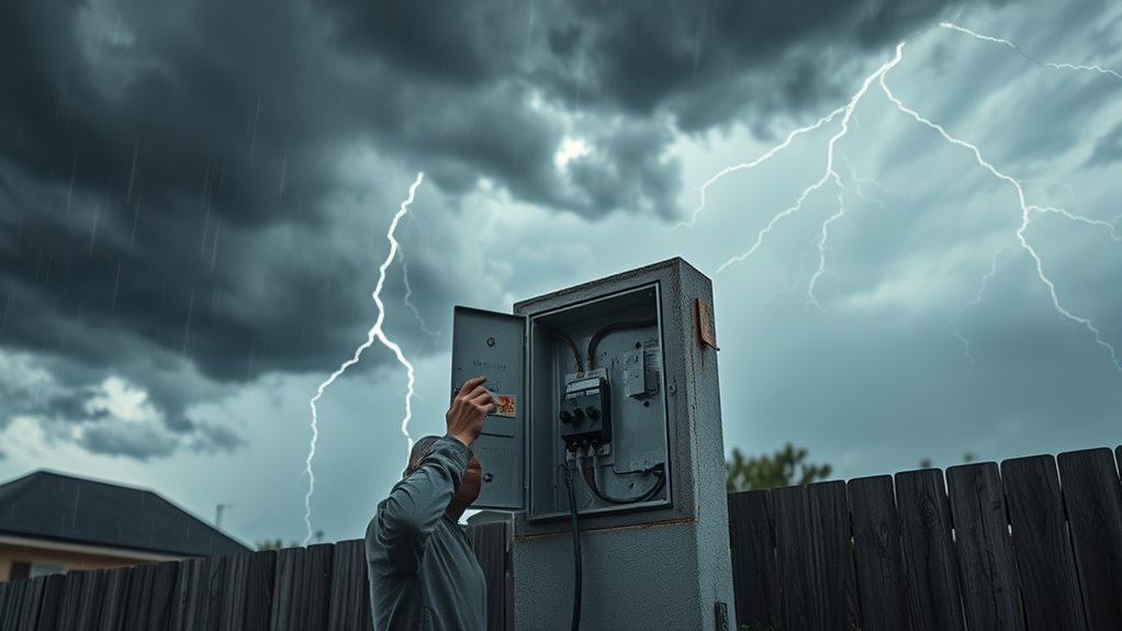 turn off power early