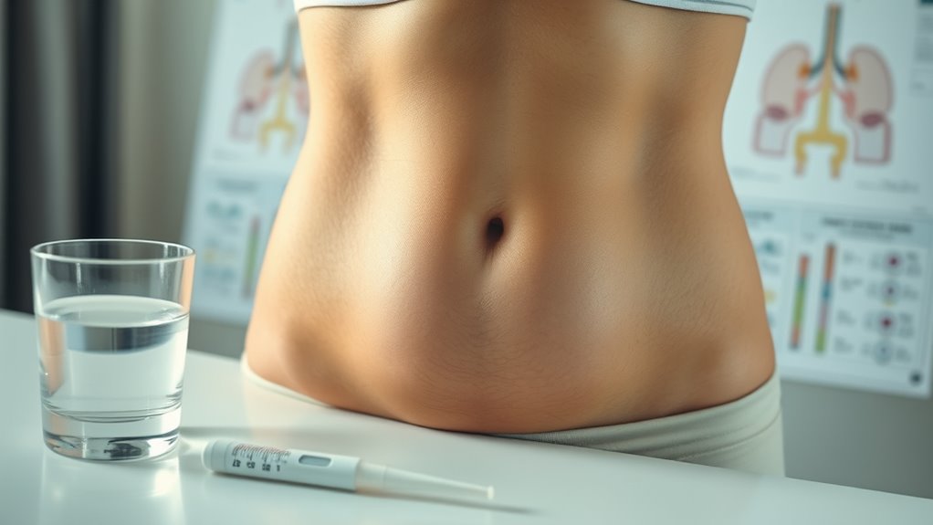 urinary sensations and discomfort differences