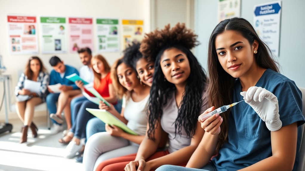 vaccination timing for adolescents