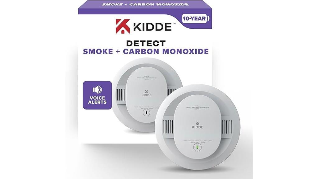 10 year battery smoke detector