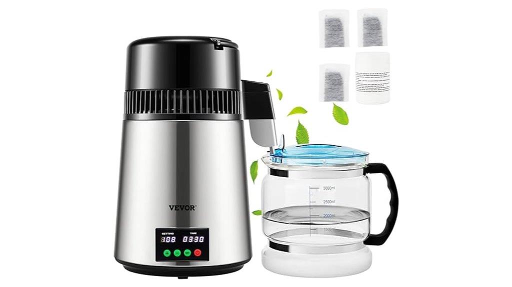 1 1 gallon capacity water distiller