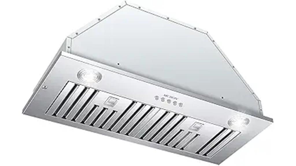 30 inch 600 cfm vent