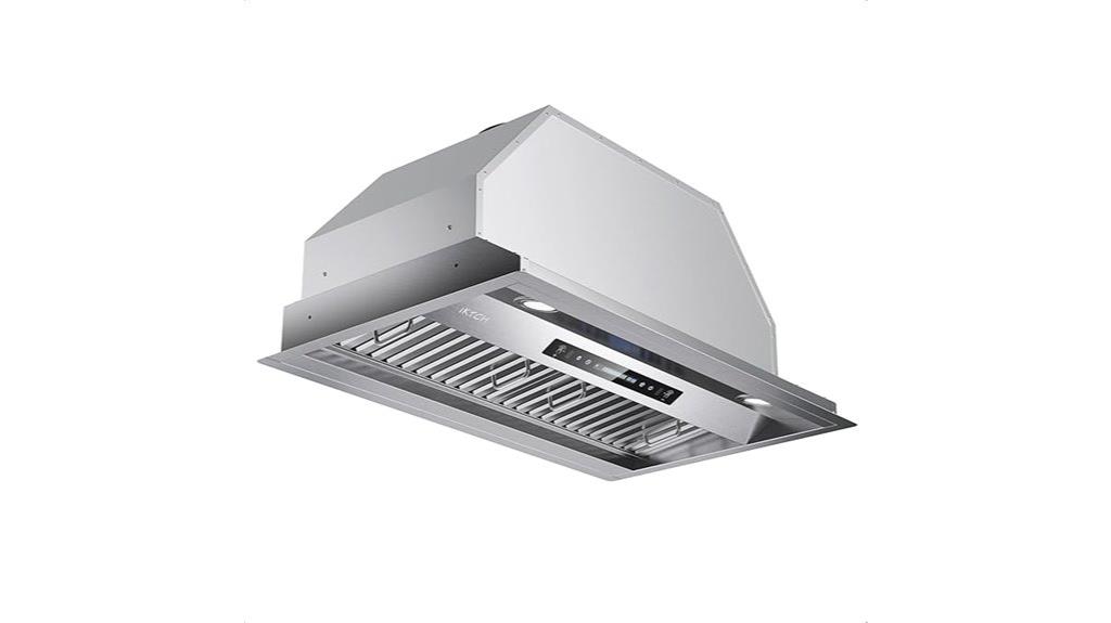 30 inch built in range hood