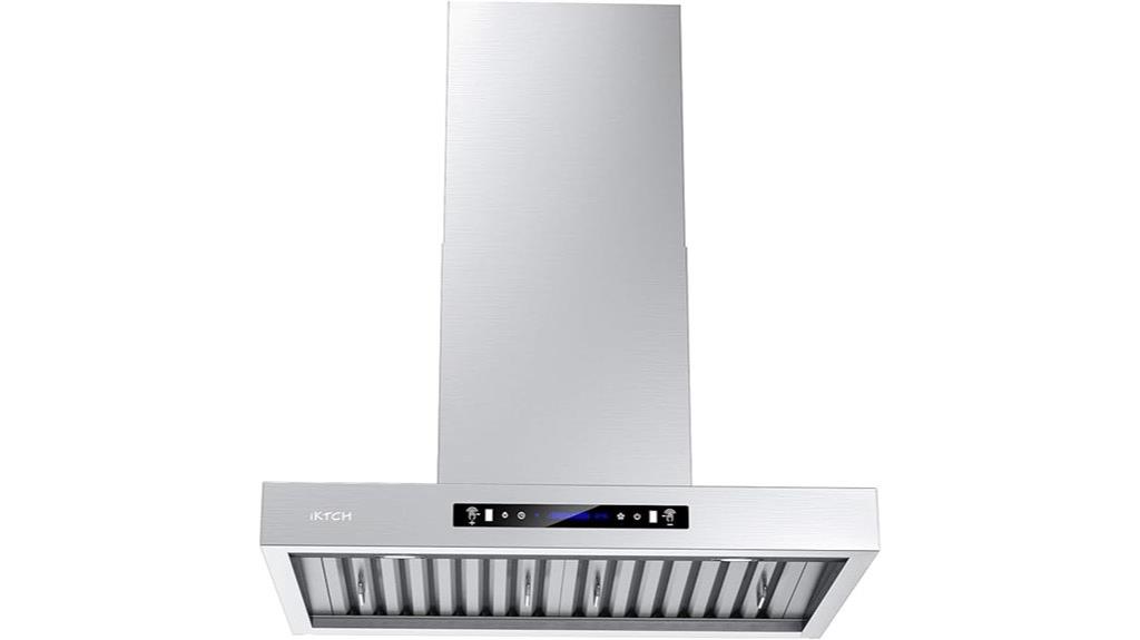 30 inch wall mount range hood