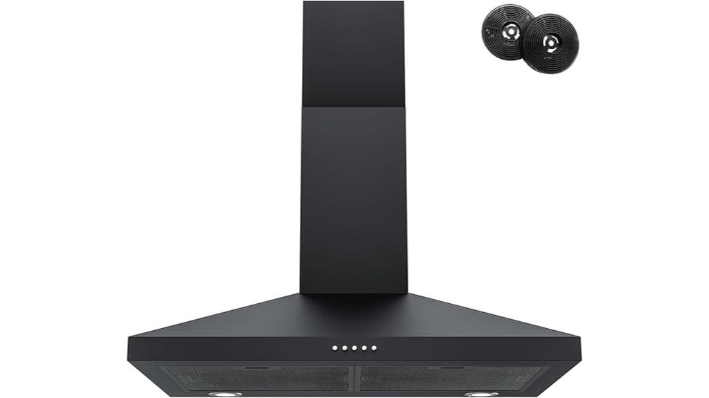 30 inch wall mounted range hood