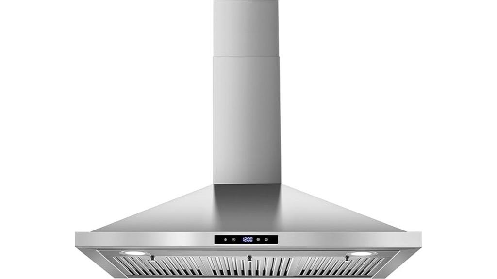 36 inch wall mounted hood