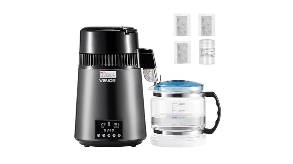 4l glass water distiller