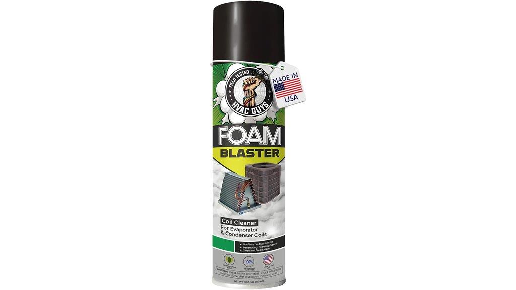 ac coil cleaning foam