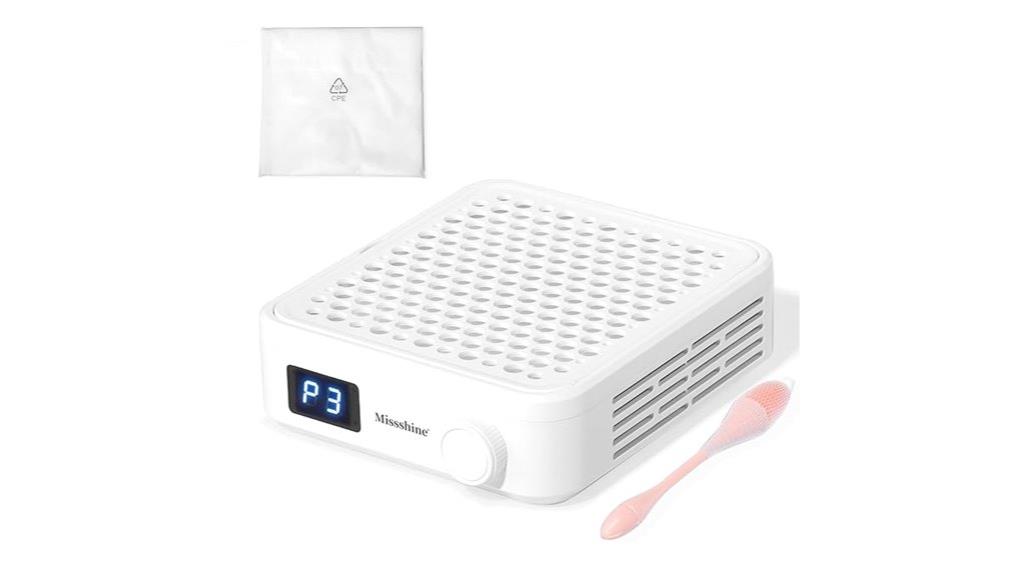 adjustable nail dust collector