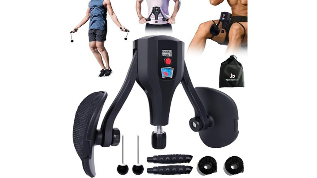 adjustable resistance thigh trainer