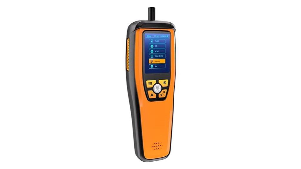 air quality monitor features