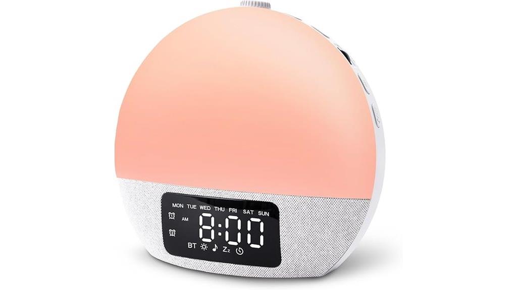 alarm clock with ambient features