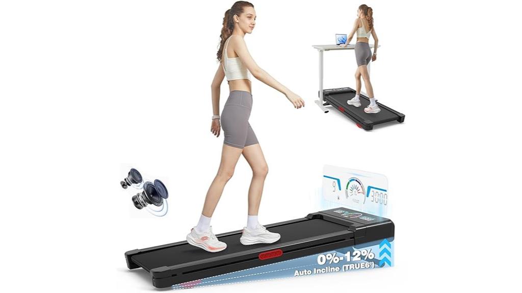 auto incline led treadmill