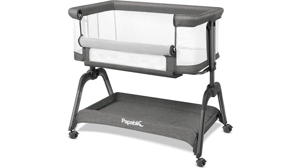 baby bassinet with mesh
