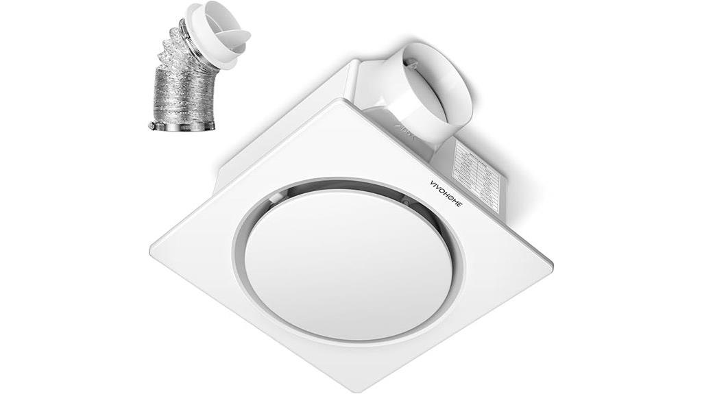 bathroom fan with humidity sensor