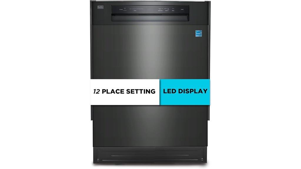 black decker 24 dishwasher