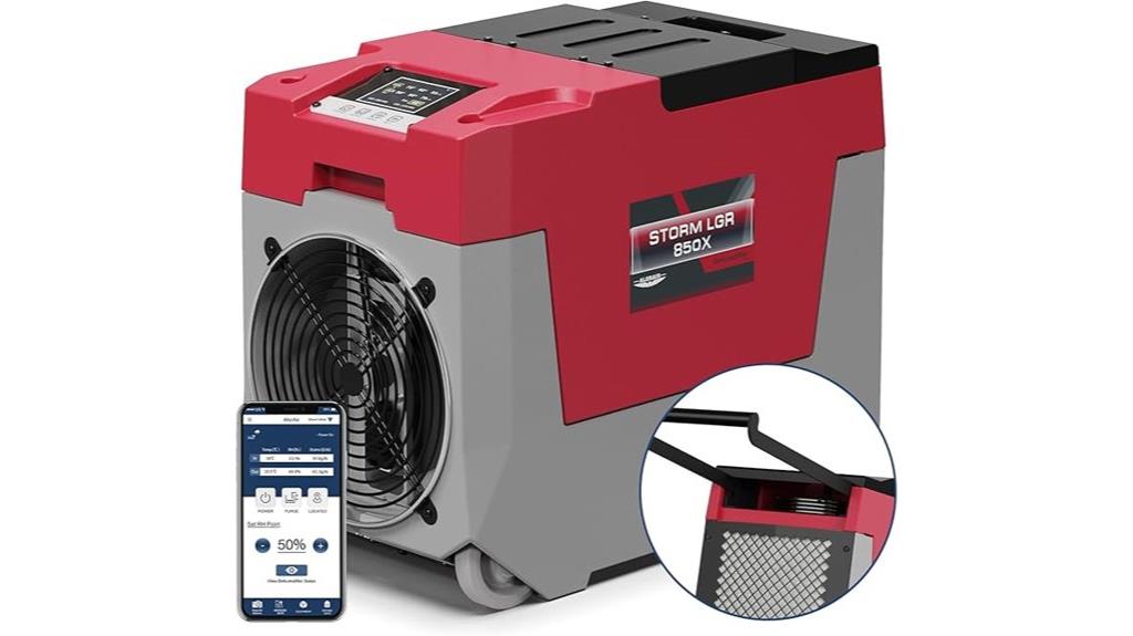 commercial dehumidifier with app