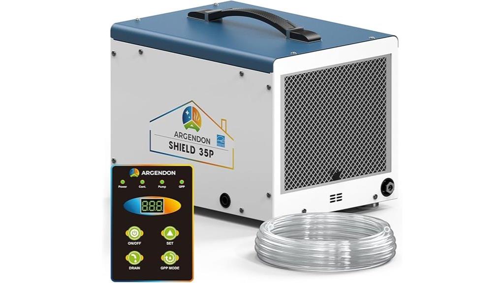 crawlspace dehumidifier with pump