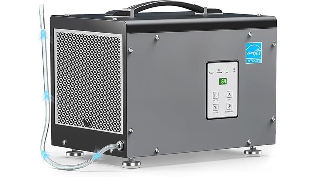 crawlspace dehumidifier with pump