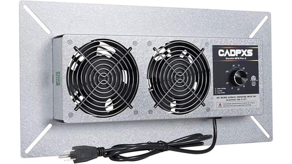 crawlspace fan with humidistat