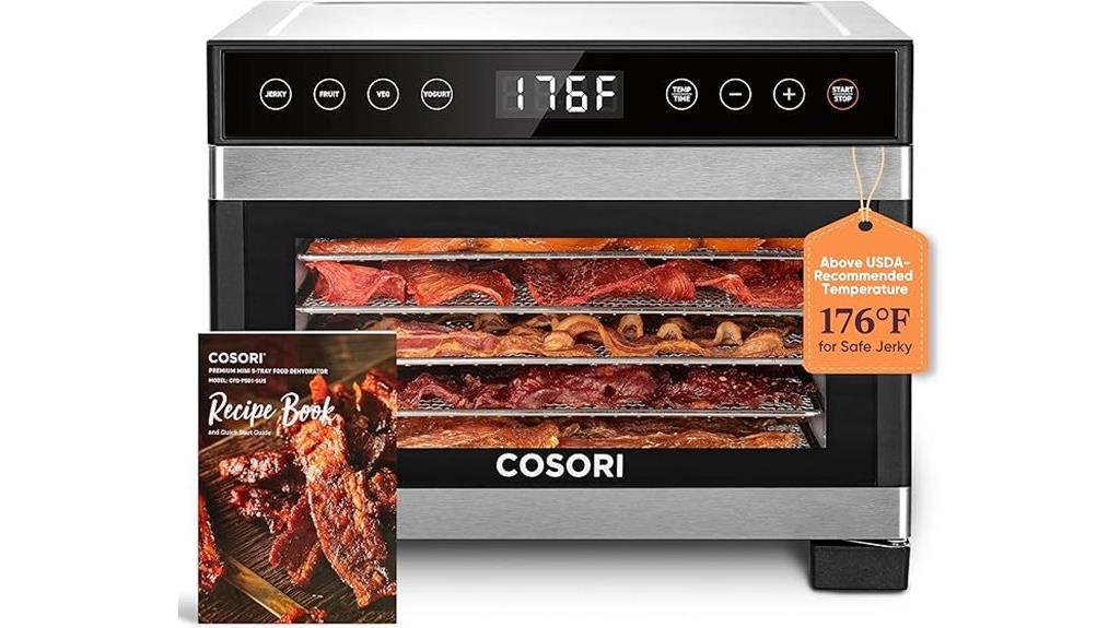 dehydrator with adjustable trays
