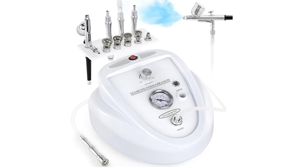 diamond microdermabrasion spray