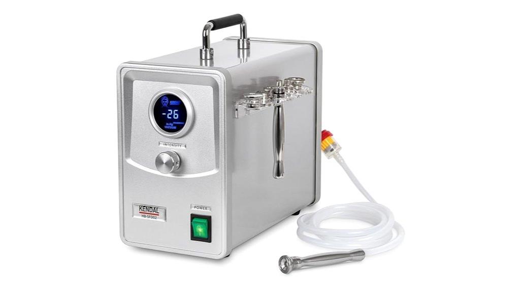 digital display microdermabrasion machine