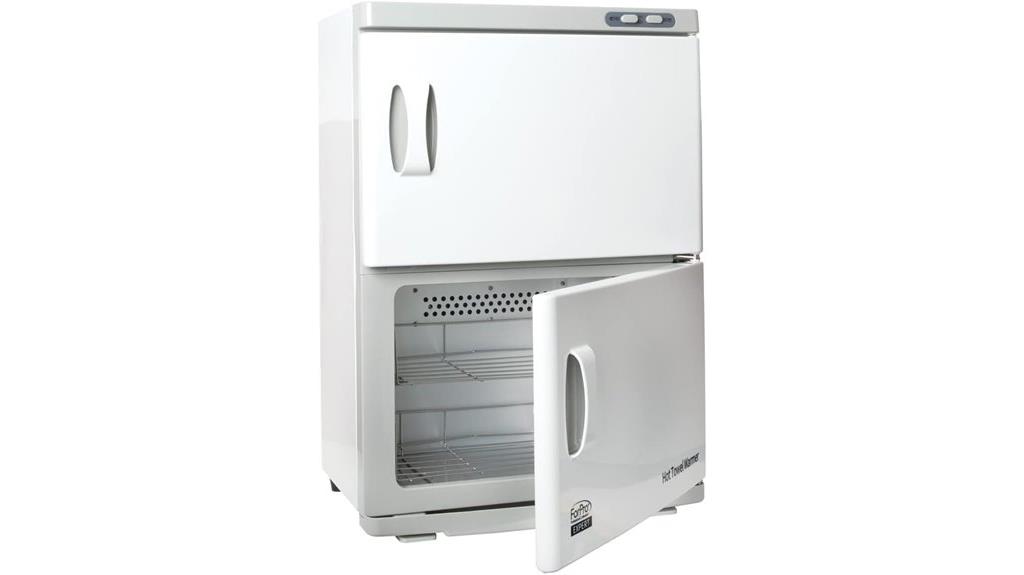 double hot towel warmer