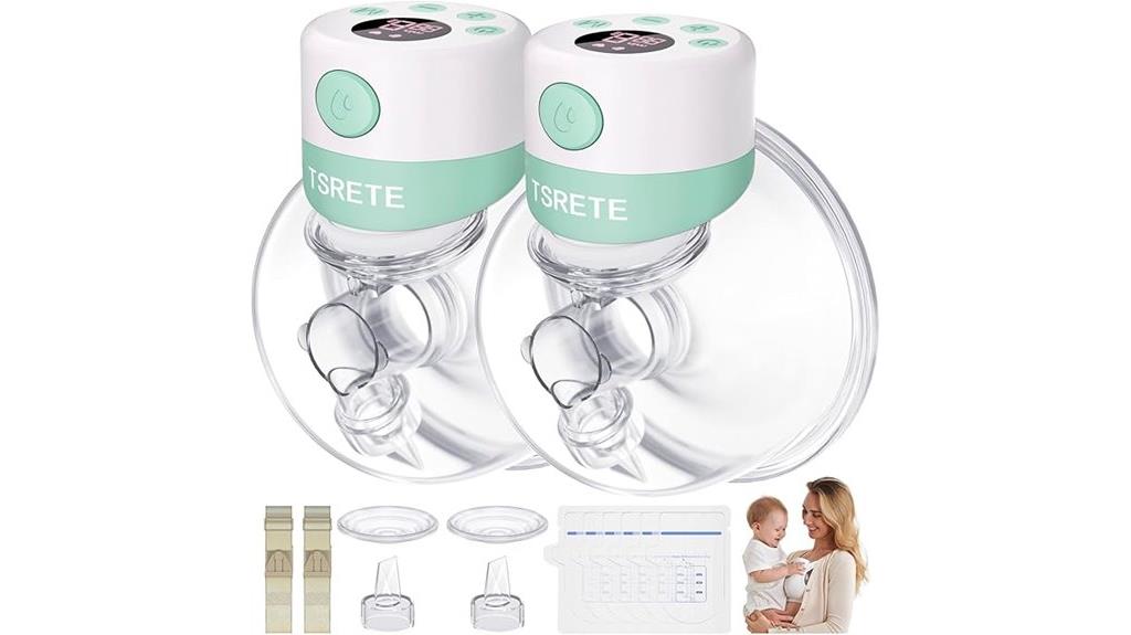 double wearable pump