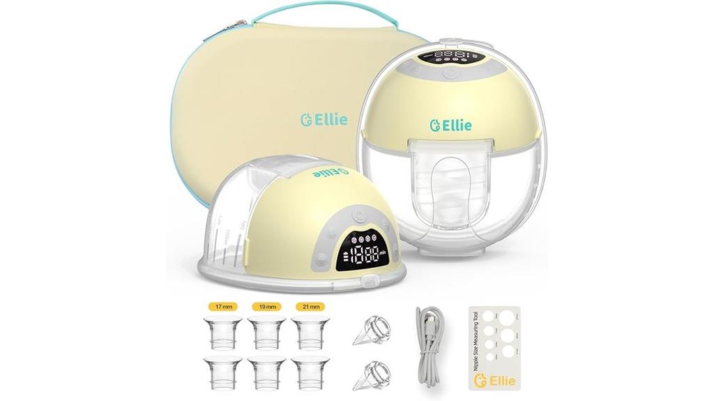 dual hands free breast pumps