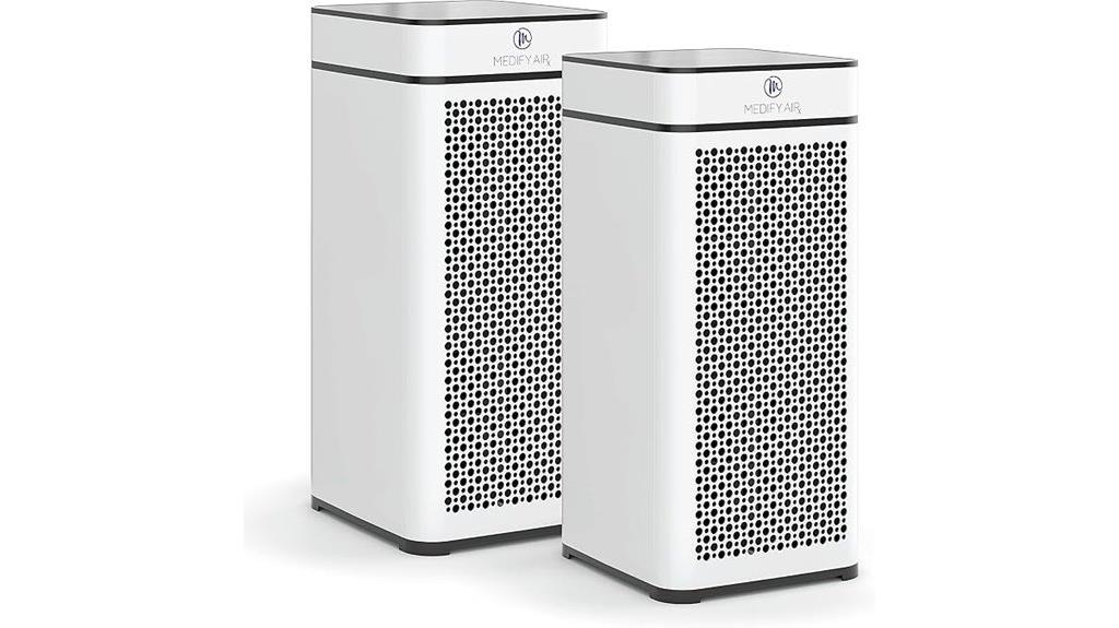 dual medify hepa purifiers
