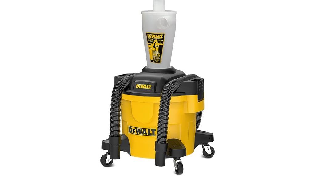 dust separator with 6 gallon tank