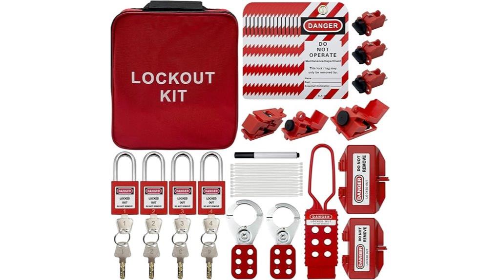 electrical circuit lockout kit