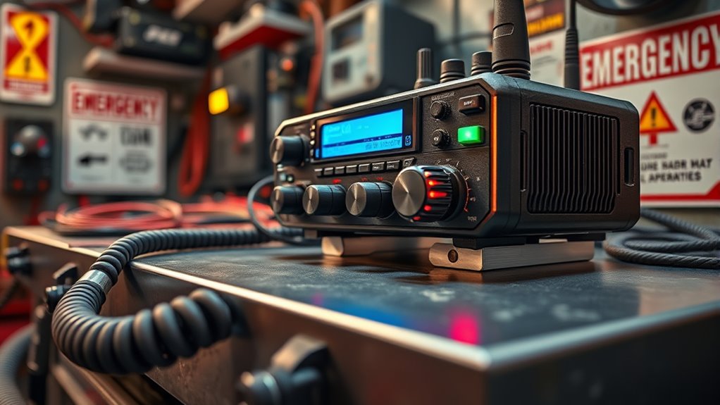 emergency radio selection criteria