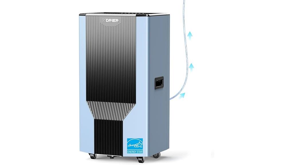 energy efficient dehumidifier with pump