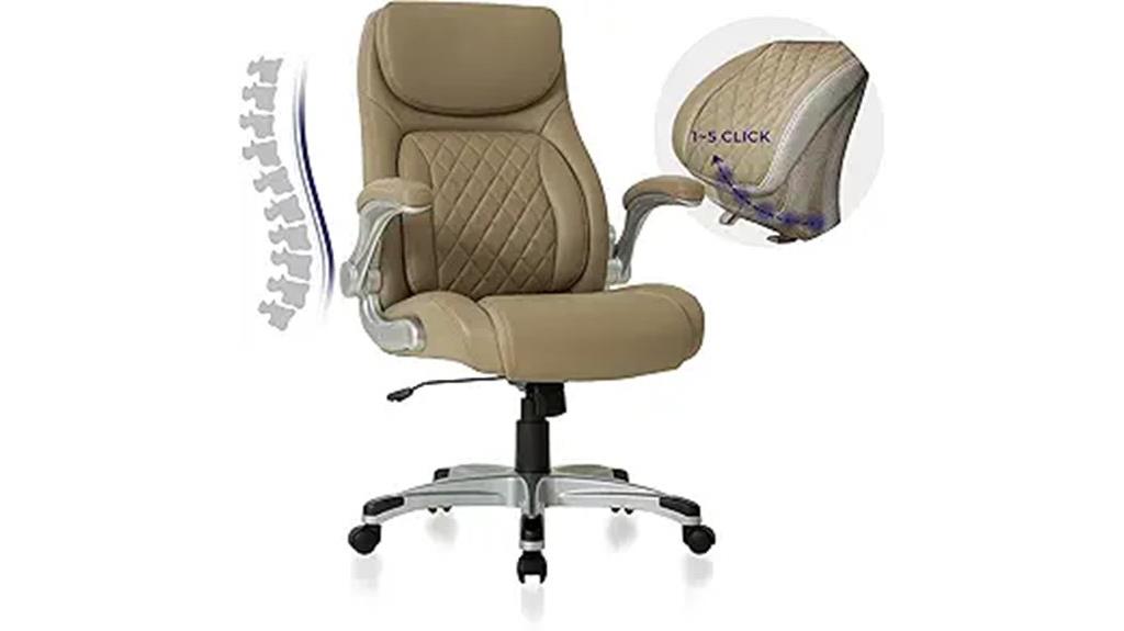 ergonomic microfiber lumbar support