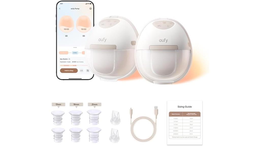 eufy hands free breast pump
