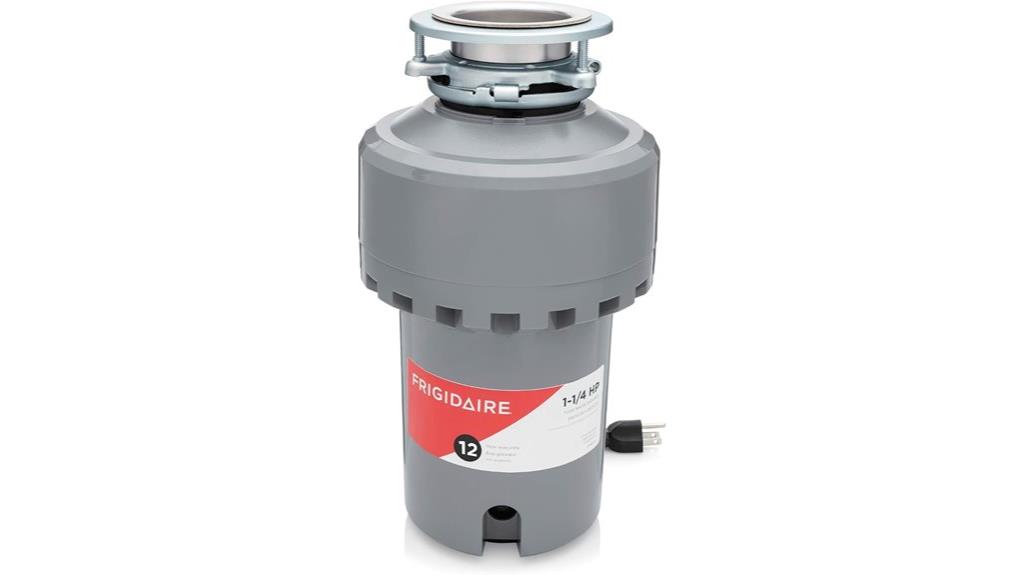 frigidaire 1 25 hp disposal