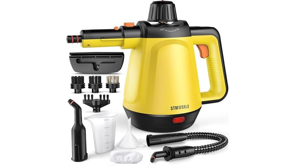 handheld steam cleaner kit